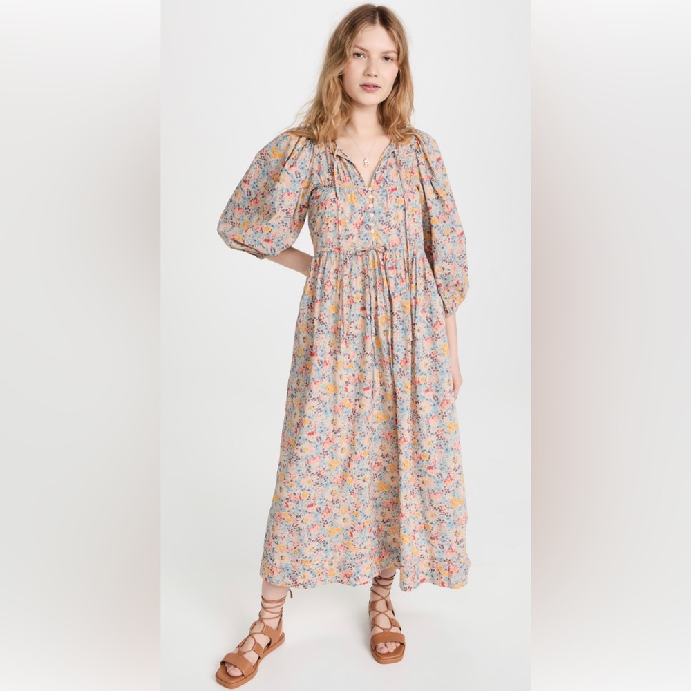 The Great Long Floral Bonnet Dress size 1